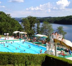 Piscine Camping Cantal