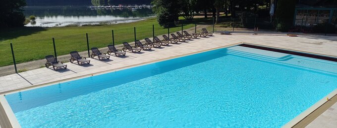 piscine du camping le Garoustel